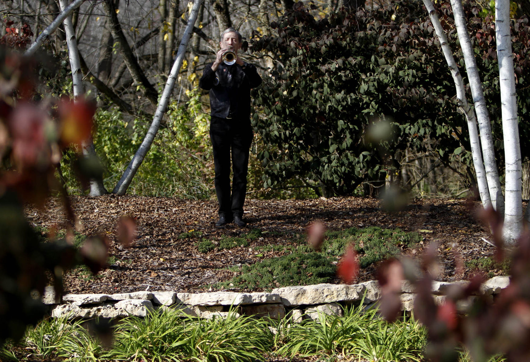 Veterans honored during service at park